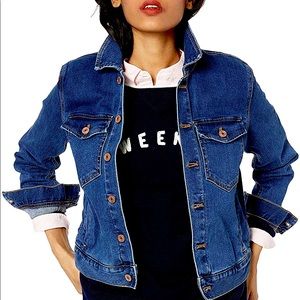 J. CREW MERCANTILE DENIM JEAN JACKET